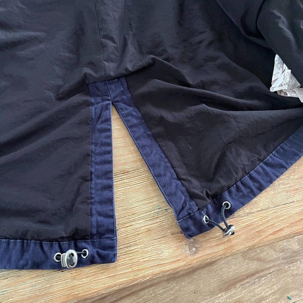 Zara Don't Waste My Time Navy Utility Jacket Size XS Patches Applique READ Rare - Picture 6 of 7